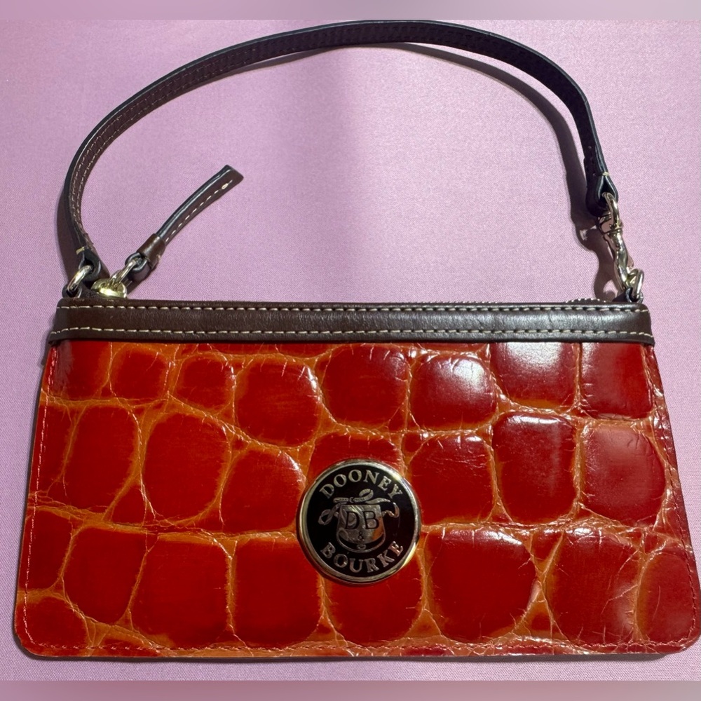 Dooney & Bourke Embossed Croc Minibag